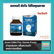 Amsel GABA Plus Vitamin Premix  แอมเซล กาบ้า พลัส วิตามิน (30 แคปซูล)