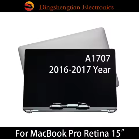 Laptop Silver Space Gray Grey A1707 LCD Screen Display Assembly for Macbook Pro 15" A1707 Full LCD 2