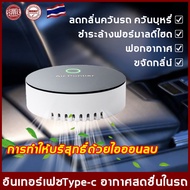 เครื่องฟอกอากาศในรถยนต์ เครื่องฟอกอากาศ ปล่อยประจุลบ กำจัด PM2.5 แบตเตอรี่ในตัวเป็นแบบชาร์จพลังงานแสงอา กำจัดกลิ่นอับ และสารเคมีต่าง ๆ ใช้ได้ทั้งบ้านและรถยนต์ เครื่องฟอกรถยนต์ เครื่องฟอกอากาศแบบพกพา