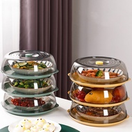 Inaso Rak Susun Penyimpanan Makanan Anti Debu Tudung Saji Wadah Makan Tempat Penutup Makanan Hangat 