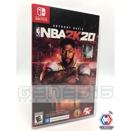 [USED US/中文/ENG] NSW NBA2K20 NBA 2K20 NBA20 NBA 20 - Physical Cartridge