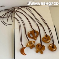 1427JWMVRSHOP3D Fashion Versatile Pendant, Handmade Bread Bread Food Bread Pendant Necklace, Jewelry