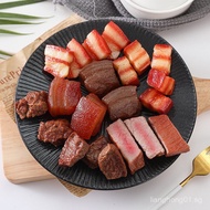 Simulated Dongpo Pork Model, Braised Pork Keychain, Fake Beef Steak, Fake Pork Belly, Photography Pr