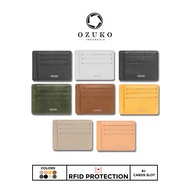 OZUKO Dohu Wallet #60320 - Unisex Men's and Women's Wallet Made of Genuine Leather
