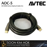 AVTEC AOC-5 4K HDMI Active Optical Cable 5m