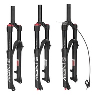 MEROCA mountain bike front fork 26 inch 27.5 inch 29 inch air pressure shock absorber front fork dis