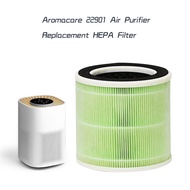 Aromacare ตัวกรองทดแทนเครื่องกรองอากาศ22901แบบ3-In-1ตัวกรองล่วงหน้าตัวกรอง HEPA ตัวกรองคาร์บอนเปิดใช้งานประสิทธิภาพสูง