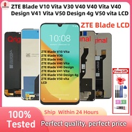 For Original ZTE Blade V10 Vita V30 V40 V40 Vita V40 Design V41 Vita V50 Design 4g V50 vita LCD Disp