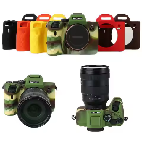 Soft Silicone Camera Body Case For Sony A7R IV A7R4 Alpha 7R IV Protective Rubber Cover Skin