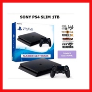 Ps4 SLIM HD1TB BONUS GAME Stick WIRELESS 1PCS