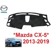 Car Front Console Mat Mazda CX-5 2013-2018 2019 CX-5 Dashboard Carpet Mats