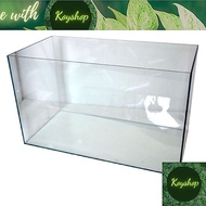 (FIRE)- Beautiful glass pond, cheap glass pond, aquarium, fish pond 30x20x20