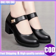 Marikina Shoes for Women New School Shoes Leather Shoes School Shoes for Women Soft High Heels