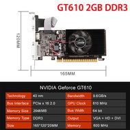 【Trivony】 Gt730 4gb Ddr3 128bit Graphics With Hd Vga Dvi Port -E2.0 16x Computer Graphics Video Gt73