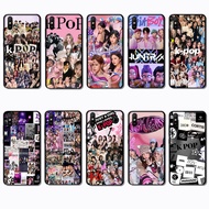 for Xiaomi Redmi 6A 7A 8A 7 8 9 9A 9i 9C K-POP Business Black Border TPU Case | Low-Key & Elegant fo
