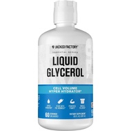 Jacked Factory Liquid Glycerol Cell Volume Hyper Hydrator - Pump Pre Workout with Vegan Glycerol for