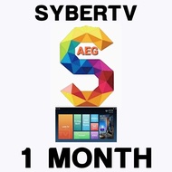 AEG SYBERTV 1 MONTH DIGITAL GIFT CARD / DIGITAL VOUCHER / DIGITAL GOODS / SYBER / SYOKTV / IPTV6K / 