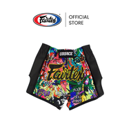 Fairtex กางเกงชกมวย BS URFACE x Fairtex กางเกงมวยผ้าซาติน ใส่สบาย ทนทาน กางเกงซ้อมมวย