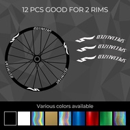 Specialized Bike Frame Decals Wheel Rim Sticker Decal Vinyl for Mountain Bike and Road Bike