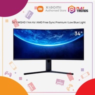 Xiaomi Mi Curve Display 34-inch Gaming Monitor | WQHD | 144Hz | Flicker Free AMD Freesync