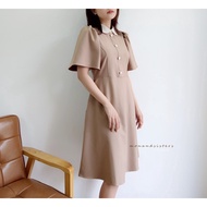 Lotus Brown Dress - 40689