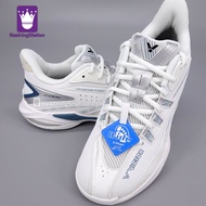 [100% Genuine & Ready Stock] Victor A550 Badminton Shoes [LS-Brilliant White/ Glossy Silver]