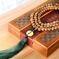 肖楠原木108顆佛珠-12mm-平安扣
