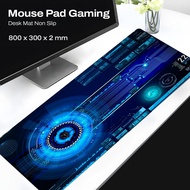 Gaming Mouse Pad Desk Excel Shortcuts Office Desk Mat Large Keyboard Shortcut Mouse Pad Non-Slip Mou