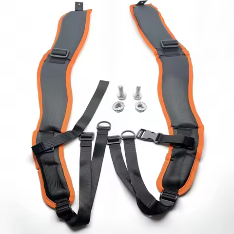 Leaf Blower Harness Shoulder Strap Kit Adjustable Nylon With Fixing Screw Compatible With BR800 BR80