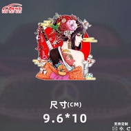 Nhãn Dán Xe Hơi JDM Phong Cách Nhật Bản Và Phong Cách Geisha Nữ Samurai Phản Quang Chống Nước Chống