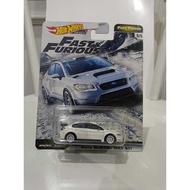 PUTIH Hot wheels fast tuners fast and &amp; furious ff subaru wrx sti 2016 white white