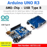 Arduino UNO R3 | SMD package microcontroller | Compatible version
