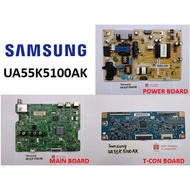 SAMSUNG LED TV UA55K5100AK 55K5100 55K5100AK Power Board BN44-00868A Main Board BN41-02527A T-con Bo