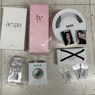 itzy ive day6 aespa 手燈 fanlight lightring