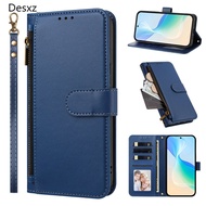 Casing For VIVO S60 S50 S30 Pro Mini Card slot Zipper Wallet style flip cover PU leather phone case