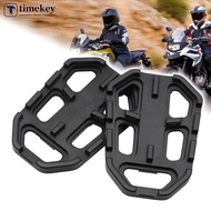 TIMEKEY 1Pair Motorcycle Extender Footrest Pedal Rest Foot Peg Pad For BMW R1200GS G310GS S1000XR F8