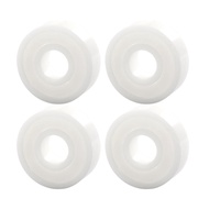 608-2RS Full Ceramic Bearing ZrO2 4PC 8 * 22 * 7 mm ABEC-7 608RS Double Sealed Dust-Proof 608 RS Cer