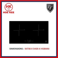 (PRE ORDER) EF HB BI 2730 A 70cm Induction Domino Hob