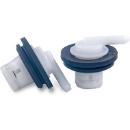 2 unit Injap Ventilasi Tangki Bahan Api, Injap Ventilasi Tangki Gas dengan Kit Pengedap Grommet Sera
