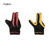 [szlztmy3] 1 Piece Three Fingers Right Hand Full-finger Snooker Pool Cue Billiard Glove