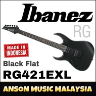 Ibanez RG421EXL Left-Handed Electric Guitar, Black Flat(BKF)