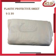 Multi-purpose Drop Plastic Protective Sheet 9 X 20 FEET