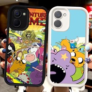 Z-4 Adventure Time White Black Case Casing for VIVO Y27 Y18i Y03t Y27s Y18 Y03 Y36 Case