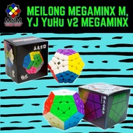 Meilong Megaminx Magnetic / YJ YuHu v2 MEGAMINX Stickerless Magnetic Puzzle