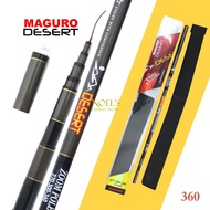 [✅Garansi] Joran Tegek Maguro Desert Carbon Zoom | Size 360 450 540