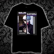 DOMAIN EXPANSION SATORU GOJO Printed t shirt unisex 100% cotton