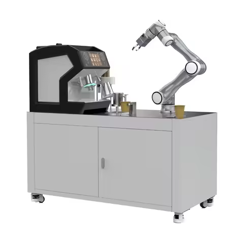 For 2024 Robot Barista Coffee Vending Machine Make Coffee 3kg payload 6 Axis Cobot Arm