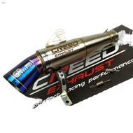 ✈◘100% Creed Exhaust Original muffler 51mm inlet canister only, daeng pipe type, daeng sai4 pipe