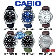 CASIO ORIGINAL MTP-VD01L SERIES DRESS ANALOG-GENT'S WATCH JAM TANGAN LELAKI CASIO ORIGINAL CASIO WATCH FOR MEN ORIGINAL