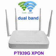 100% Original New XPON ONU GE 2USB TEL HGU WIFI 2.4G&5G Dual Band ONT EPON/GPON English version PT93